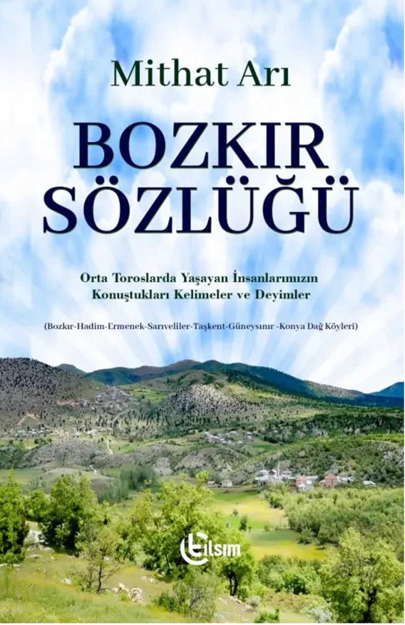 Bozkır Sözlüğü kitap kapağı